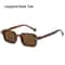 Square Sunglasses with Rivets Decoration, Retro Gradient Men Sun Glasses, Outdoor Protection