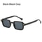 Square Sunglasses with Rivets Decoration, Retro Gradient Men Sun Glasses, Outdoor Protection