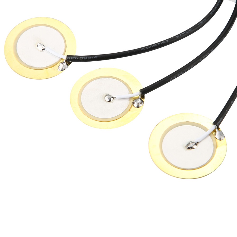 Easy to Install Self-adhesive Piezo Pickup, Buzzer Interface Pickup with Accessories
