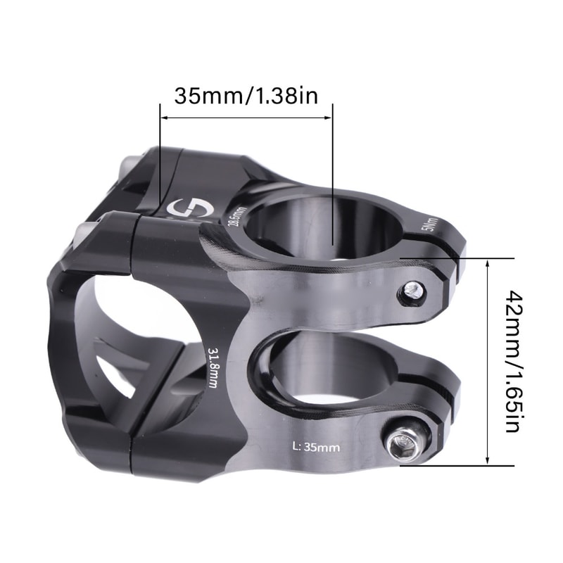 Lightweight Bike Stem Aluminum Alloy Handlebar Stem For Bike Upgrade 3