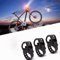 Plastic Bike Light Clamp, Degree Rotation Bike Light Holder, Adjustable Flashlight Mount