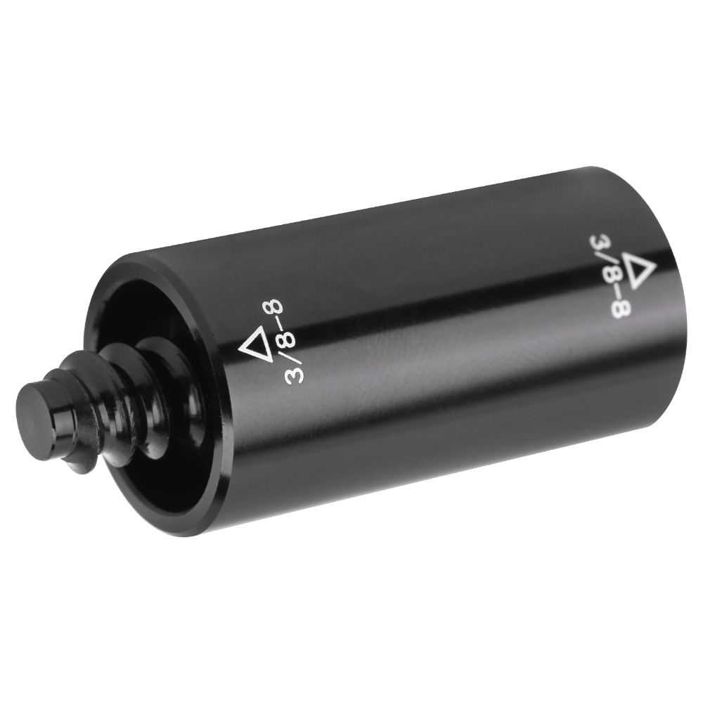 Aluminum Pool Cue Extension, System Expand Cue with Teeth Lengthening Stick for Billiard Accessories