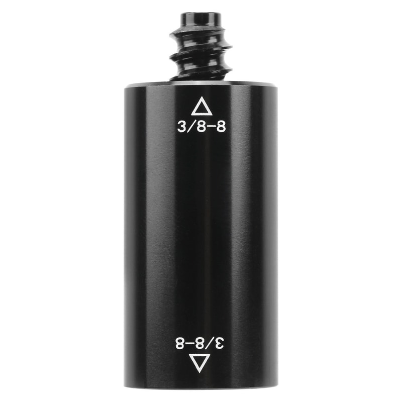 Aluminum Pool Cue Extension, System Expand Cue with Teeth Lengthening Stick for Billiard Accessories