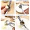 Zinc Alloy Garlic Crusher Kitchen Tools, Stainless Steel Ginger Crusher Peeler Squeezer