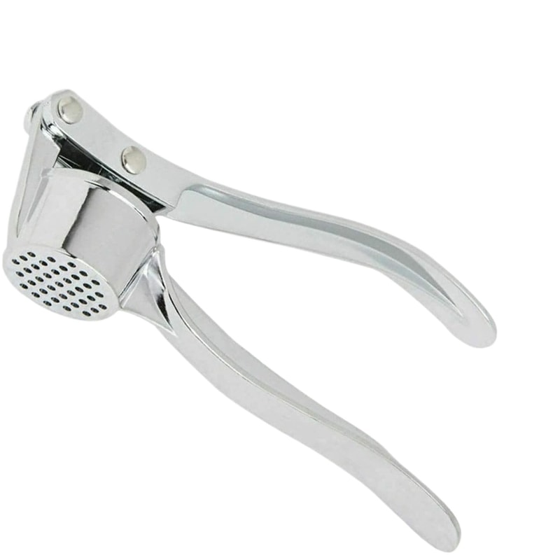 Zinc Alloy Garlic Crusher Kitchen Tools, Stainless Steel Ginger Crusher Peeler Squeezer