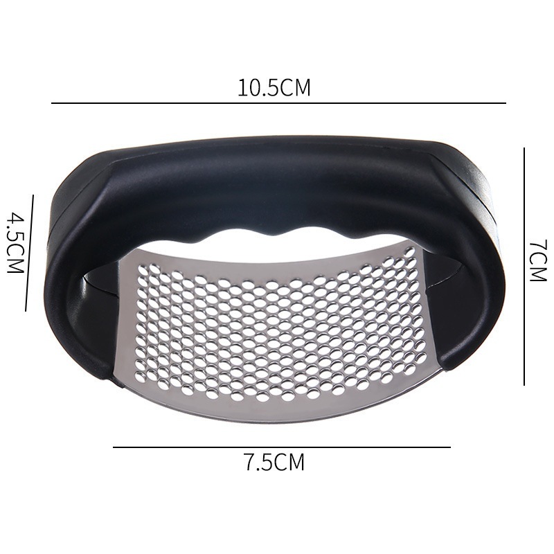 Manual Garlic Mincer Chopping, Stainless Steel Garlic Press Crusher Kitchen Accessories