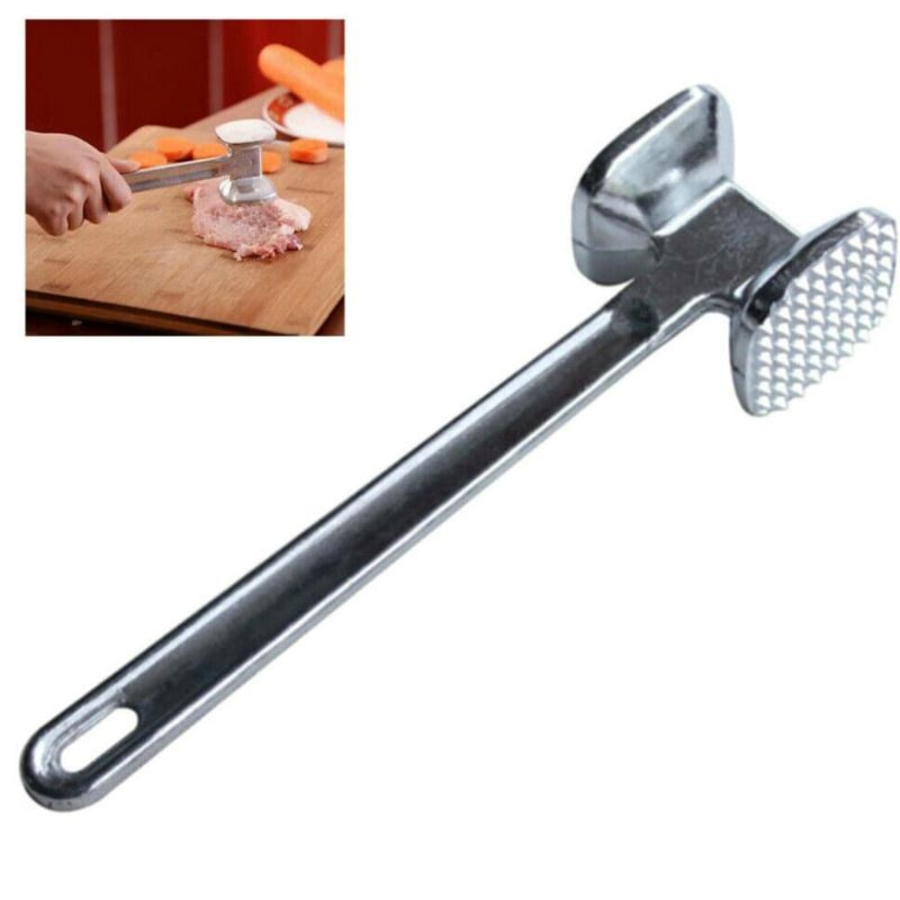 Meat Hammer Alloy Tenderizer Mallet Tool for Pounding Beef Steak Chicken Pork, Kitchen Tool