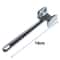 Meat Hammer Alloy Tenderizer Mallet Tool for Pounding Beef Steak Chicken Pork, Kitchen Tool