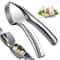 Mincer Garlic Crusher, Garlic Press Stainless Steel, Detachable Easy to Squeeze and Clean, Fine Garlic Tools