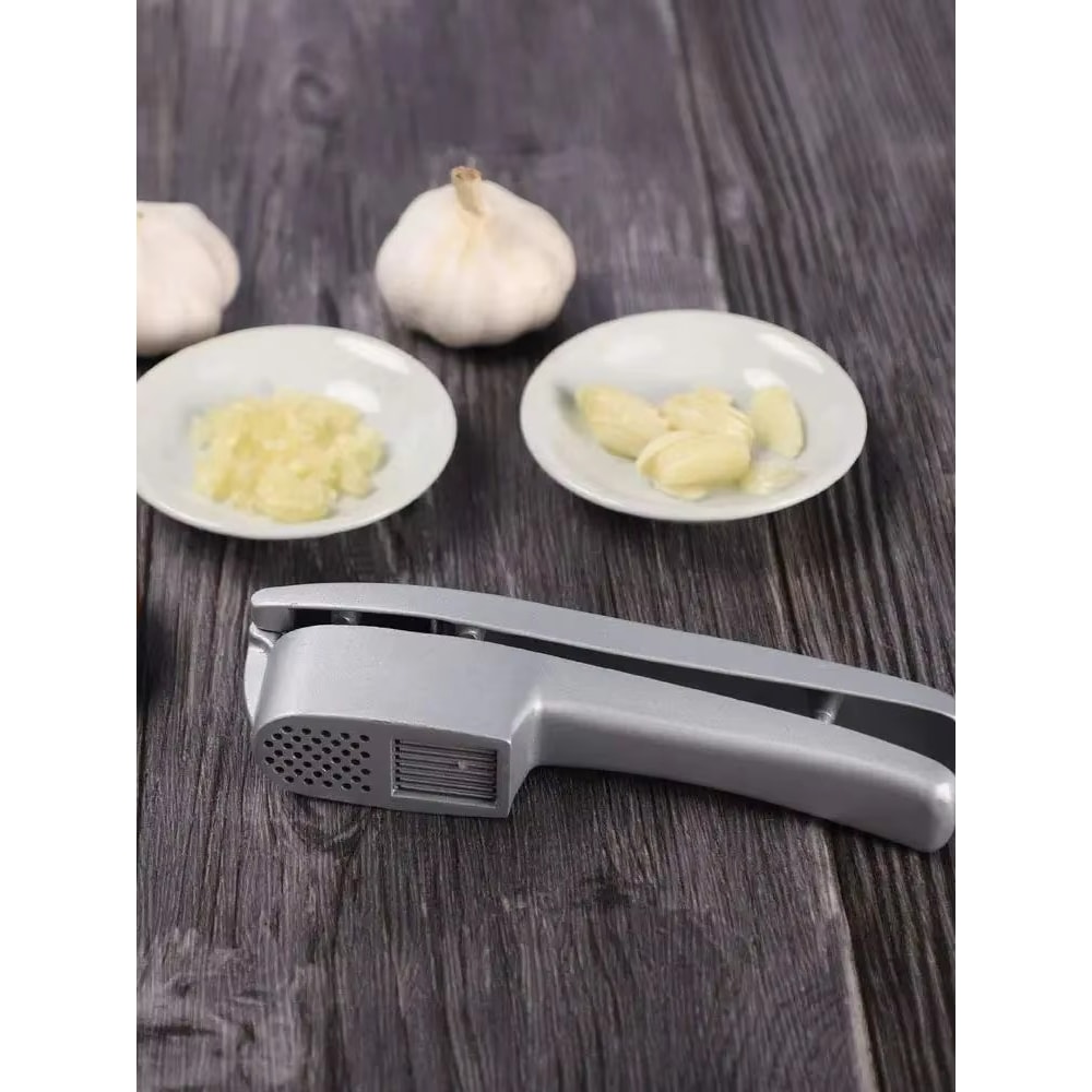 Garlic Masher Creative Aluminum Alloy Garlic Mash Manual Garlic Masher Small Kitchen Tool 3
