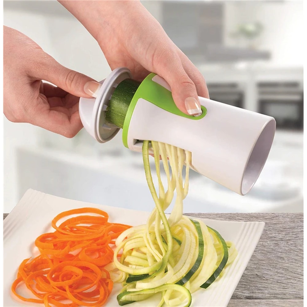 Vegetable Spiral Slicer Cutter, Heavy Duty Zucchini Pasta Noodle Maker