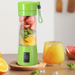 multifunctional smoothie milkshake maker, crusher food processor with mini electric juicer for home, office, travel