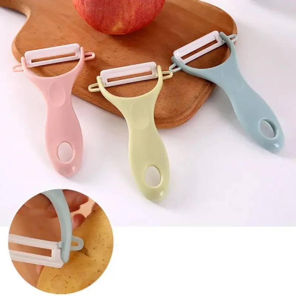 Vegetable Peeler With Ceramic Blade Fruit Knife SkinPeel Ceramic Kitchen Accessories 0