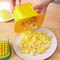 Kitchen Tools Vegetable Chopper, Multifunctional French Fries Cutter, Hand Pressure Onion Dicer