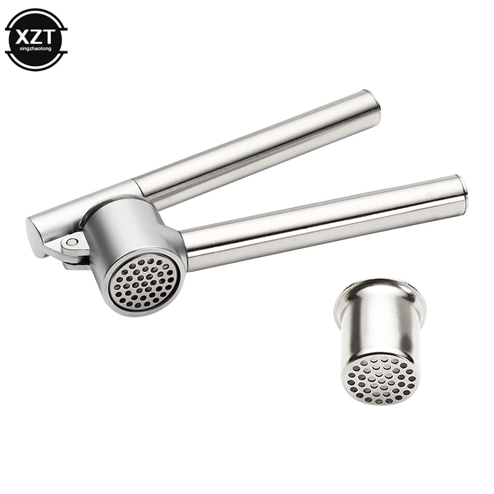 Handpressed Stainless Steel Garlic Press Ginger Artifact Potato Masher 2