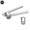 Handpressed Stainless Steel Garlic Press Ginger Artifact Potato Masher 2