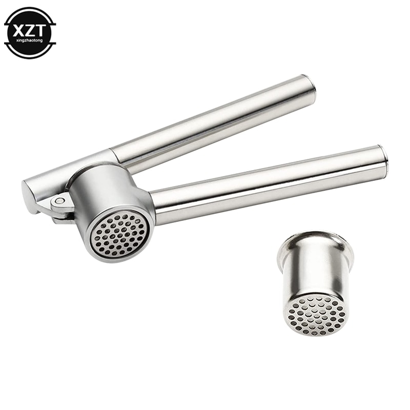 Handpressed Stainless Steel Garlic Press Ginger Artifact Potato Masher 2