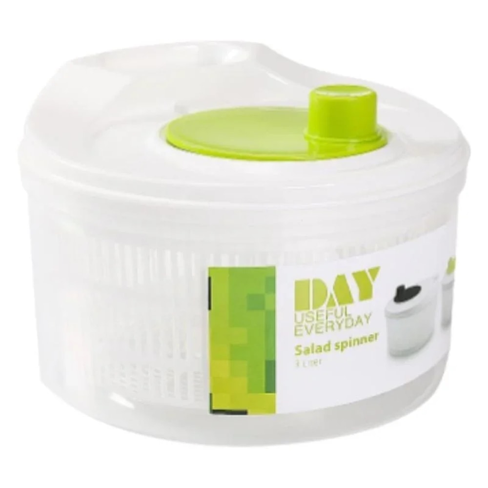 Multifunctional Lettuce Drain Basket Manual Vegetable Dehydrator Salad Spinner With Fruit Home Kitc 0