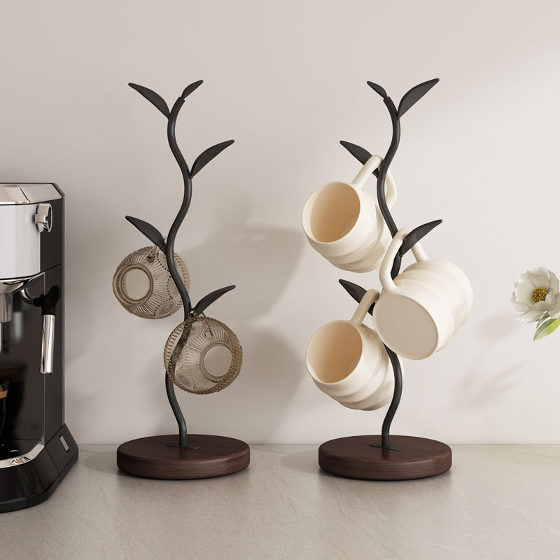 Decorative Cup Holder, Tree-shaped Shelf for Living Room, Kitchen, Entrance Storage