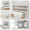 Sliding Knife Cutter Kitchen Tools Cling Film Tissue Holder Aluminum Foil Box Barbecue Towel Storag 2