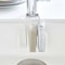 Household Sink Storage Basket, Steel Wire Kitchen Faucet Drain Rack, Hanging Basket with Ball Sponge and Cleaning Brush