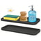 Silicone Slink Organizer Tray for Bathroom, Simple Silicone Sponge Holder, Soap Dispenser