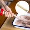 Kitchen Accessory Silicone Collagen Casings for Sausage and Ham, Roast Sausage Diameter Tool and Bakeware Organizer