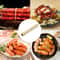 Kitchen Accessory Silicone Collagen Casings for Sausage and Ham, Roast Sausage Diameter Tool and Bakeware Organizer
