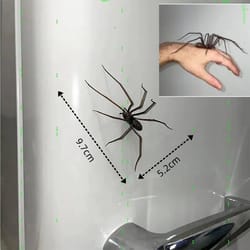 spider magnet home decor accessories, fun novelty magnetic fridge decor