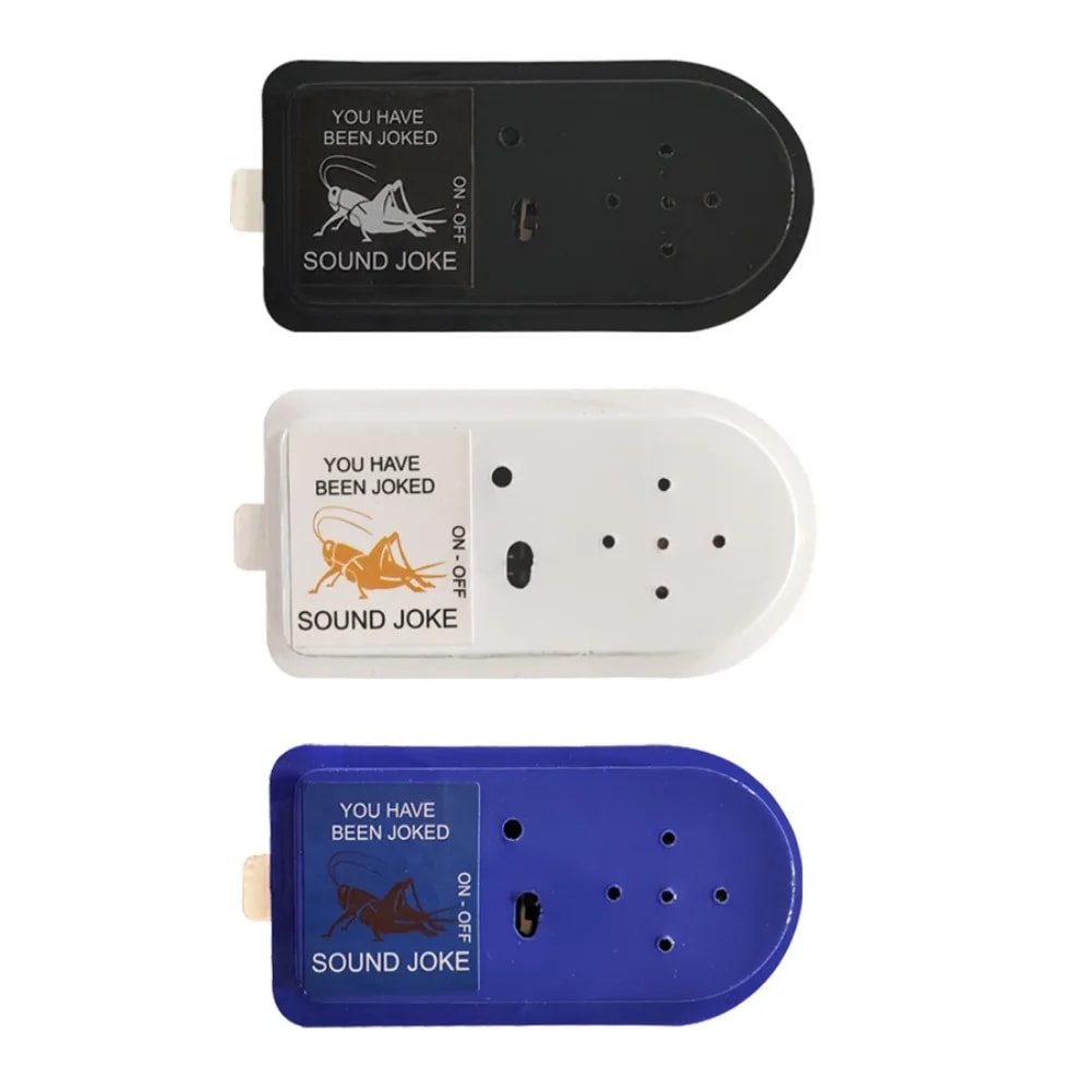 Portable Cricket Sound Generator Compact Design For Realistic Pranks And Annoying Party Noise 0