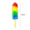 Bendable Plastic Handle Dusting Tool, Anti Static Rainbow Color Feather Duster