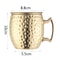 Hammered Copper Moscow Mule Mug Cocktail Wine Cup Plated Beer Cup Drinkware For Ramadan 7