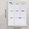Magnetic Fridge Sticker Erasable Week Plan Schedule Calendar Whiteboard Message Board Memo Refrigerator Magnet