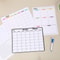 Magnetic Fridge Sticker Erasable Week Plan Schedule Calendar Whiteboard Message Board Memo Refrigerator Magnet