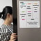 Magnetic Fridge Sticker Erasable Week Plan Schedule Calendar Whiteboard Message Board Memo Refrigerator Magnet