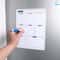 Magnetic Fridge Sticker Erasable Week Plan Schedule Calendar Whiteboard Message Board Memo Refrigerator Magnet