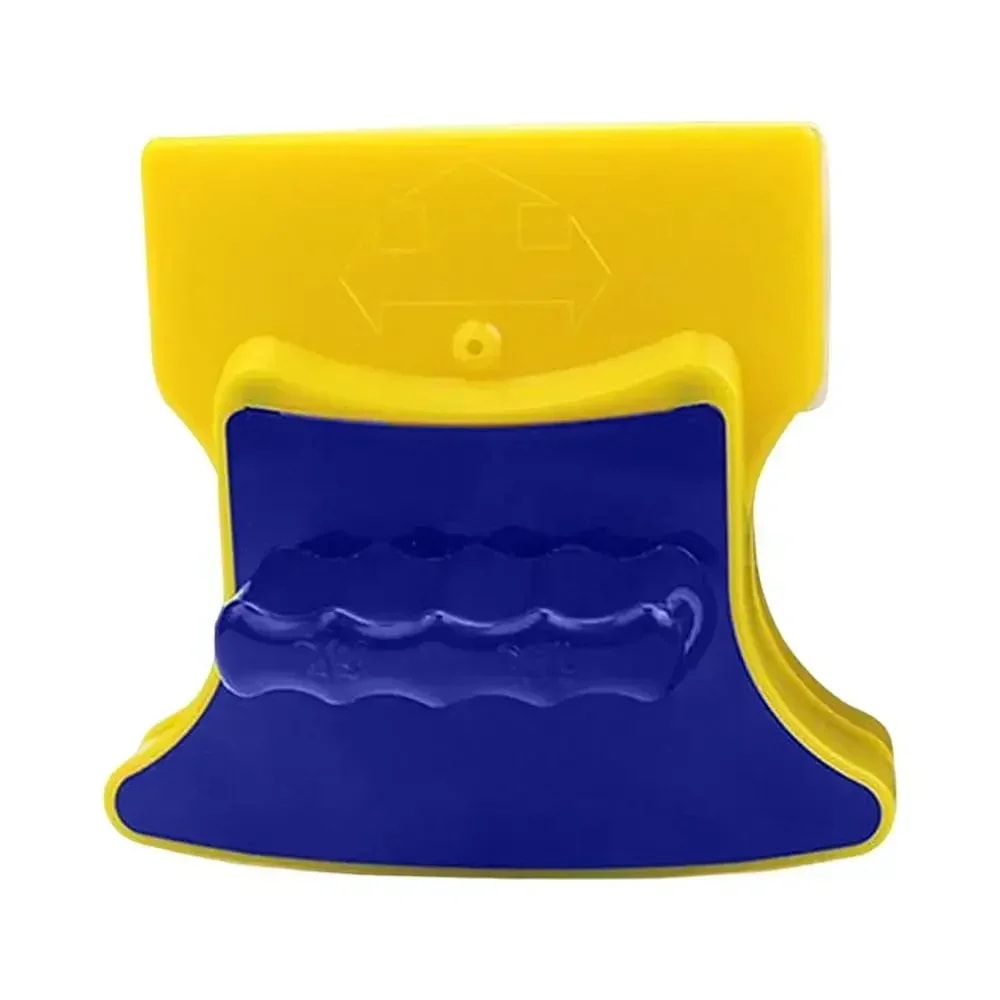 Double Sided Wiper Magnetic Glass Cleaner, Household Cleaning with Rope Safety String for Bathroom Window Washing