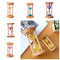 Wooden Hourglass Timer Stable Desktop Decor DeformationFree Round Timer With Minutes Hourglass Cloc 2