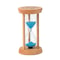 Wooden Hourglass Timer Stable Desktop Decor DeformationFree Round Timer With Minutes Hourglass Cloc 6