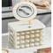 Household Dumpling Freezing Box MultiLayer Wonton Storage FreshKeeping Refrigerator Box 3