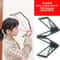 Portable Multi Angle Foldable DIY Fulllength Mirror Four Fold Bathroom Vanity Mirror 3