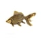Lucky Animal Statue Miniatures Ornament Brass Goldfish Figurines Tea Pet Cute Gifts Desk Decoration
