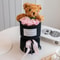 Mini Cute Bear Artificial Rose for Wedding Party, Romantic Valentine's Day Gift for Her, Birthday Home Decor, Girlfriend