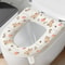 Universal Waterproof Non-Slip Toilet Seat Cushion - Washable Foam Silicone Material, Perfect for Bathroom Comfort