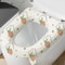 Universal Waterproof Non-Slip Toilet Seat Cushion - Washable Foam Silicone Material, Perfect for Bathroom Comfort