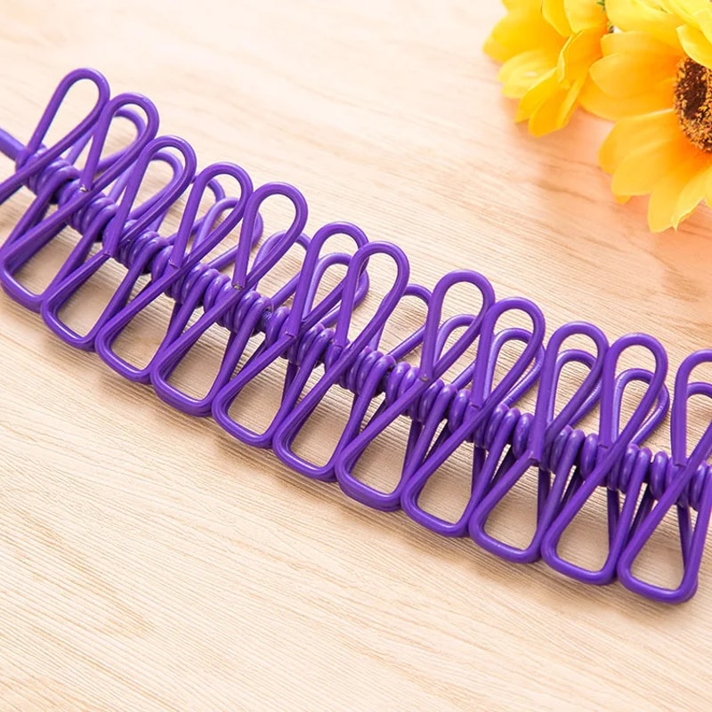 Vibrant Elastic Clips for Camping, RV, Beach, Travel & Dormitory – Lightweight & Portable