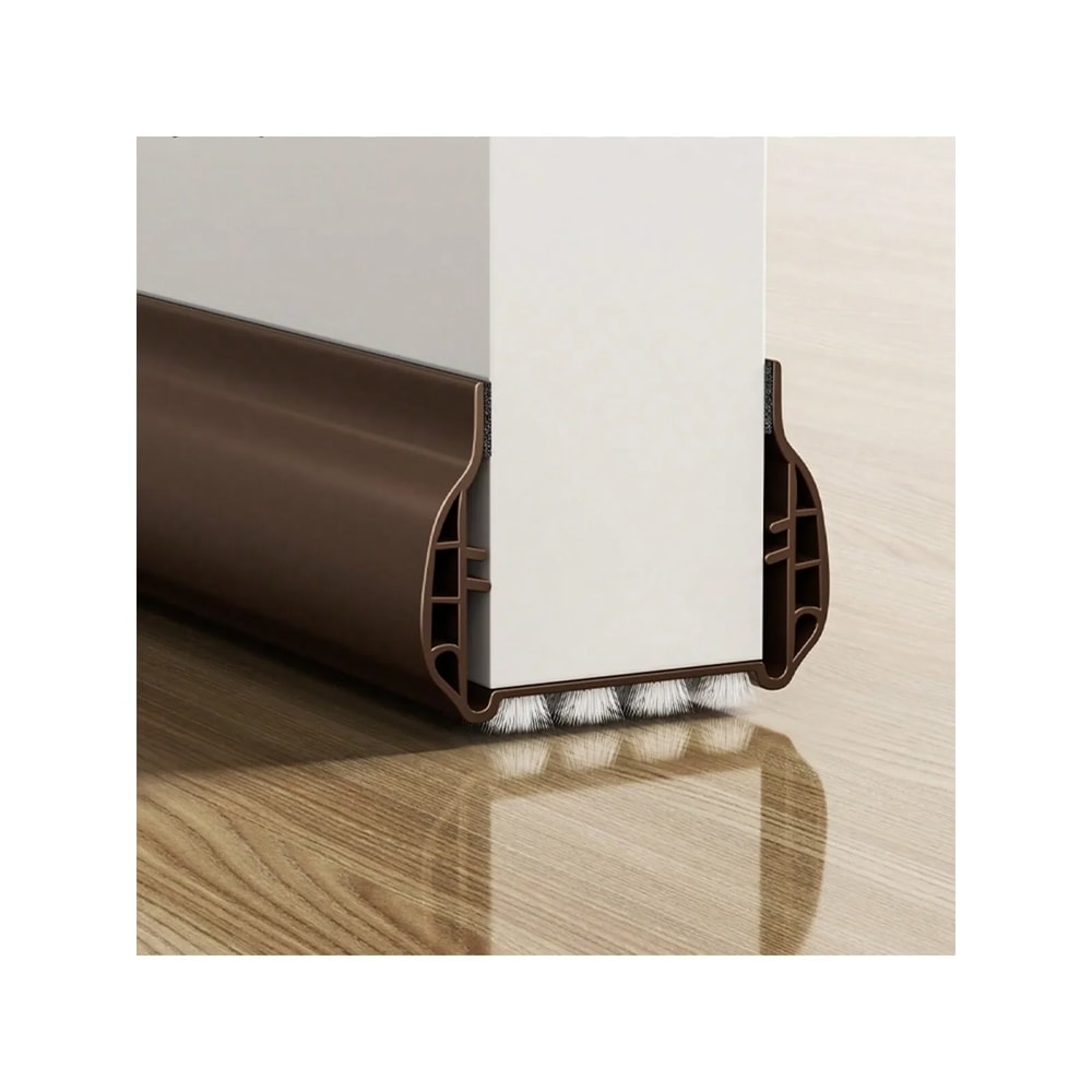 Home Door Gap Sealer, PVC Wool Door Bottom Strip, Mute Noise Reduction, Draft Stopper