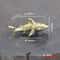 Nautical Decor Statues, Vintage Solid Brass Whale Figurine, Gift Child Ornament