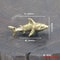 Nautical Decor Statues, Vintage Solid Brass Whale Figurine, Gift Child Ornament