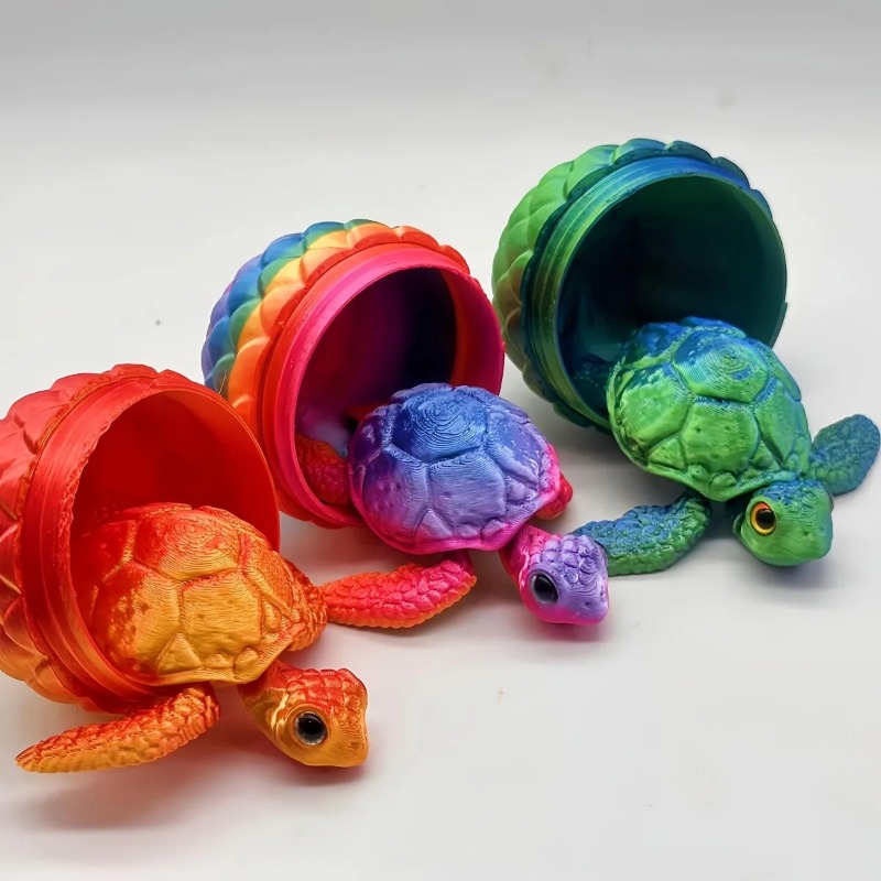 Home Decor Ornament Collection, Turtle Ornament for Holiday Decorations